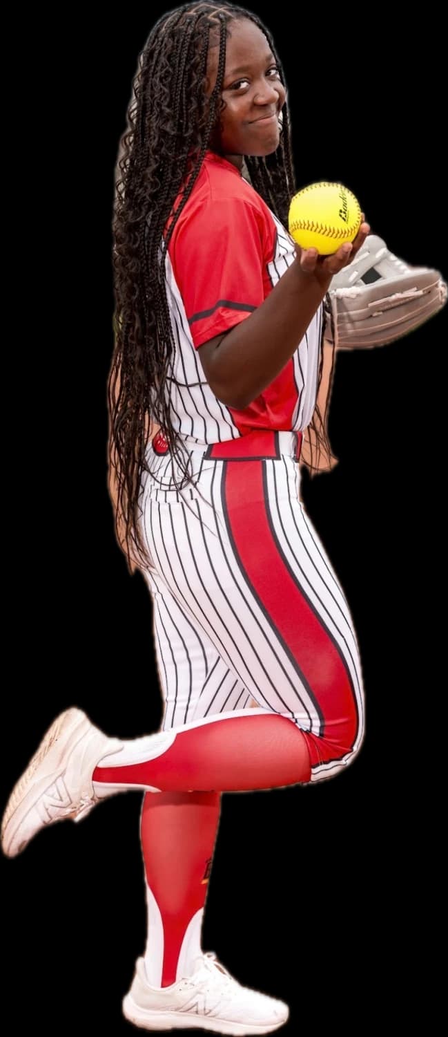 Kennedi Fair in her Brusly High School uniform.